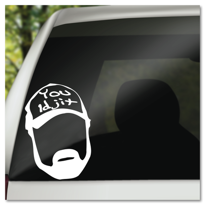 Bonatuurlike Bobby You Idjit Vinyl Decal Sticker