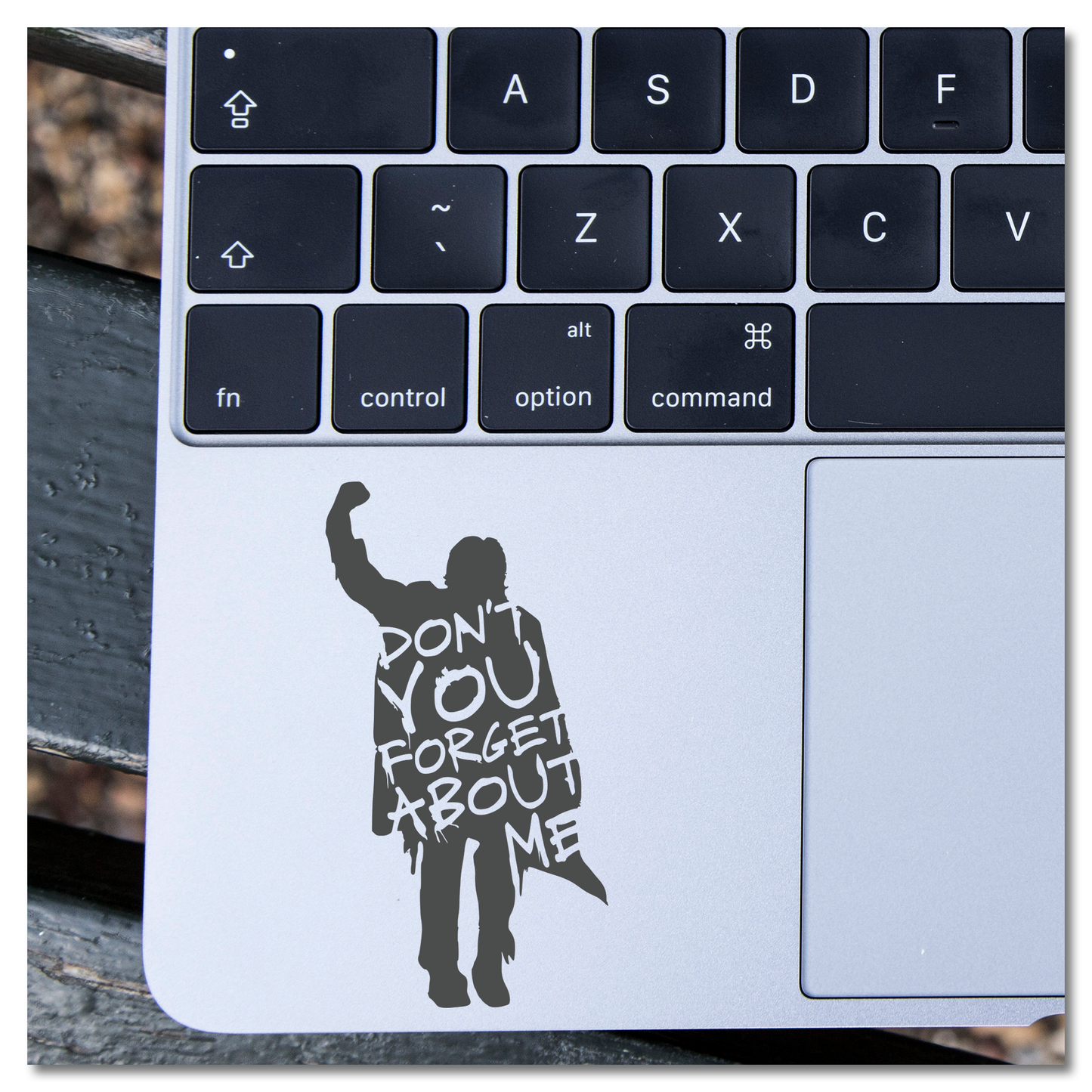 Breakfast Club John Bender Don't You Forget About Me Vinyl Decal Sticker