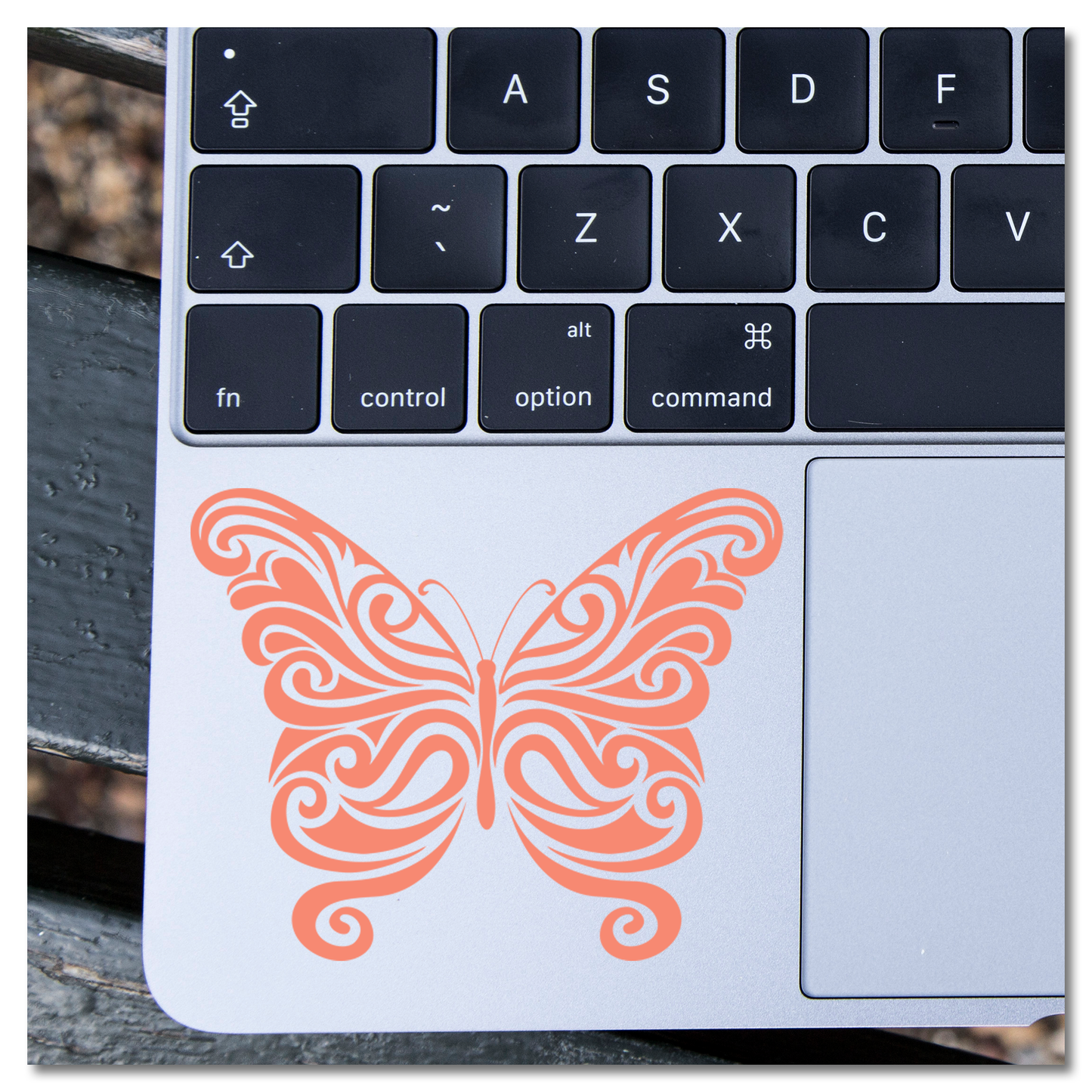 Tribal Butterfly Vinyl Decal Sticker