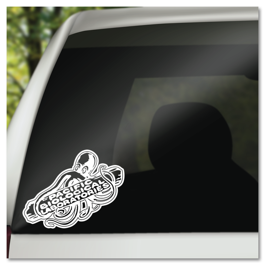 Cannery Row Pacific Biological Laboratories Vinyl Decal Sticker