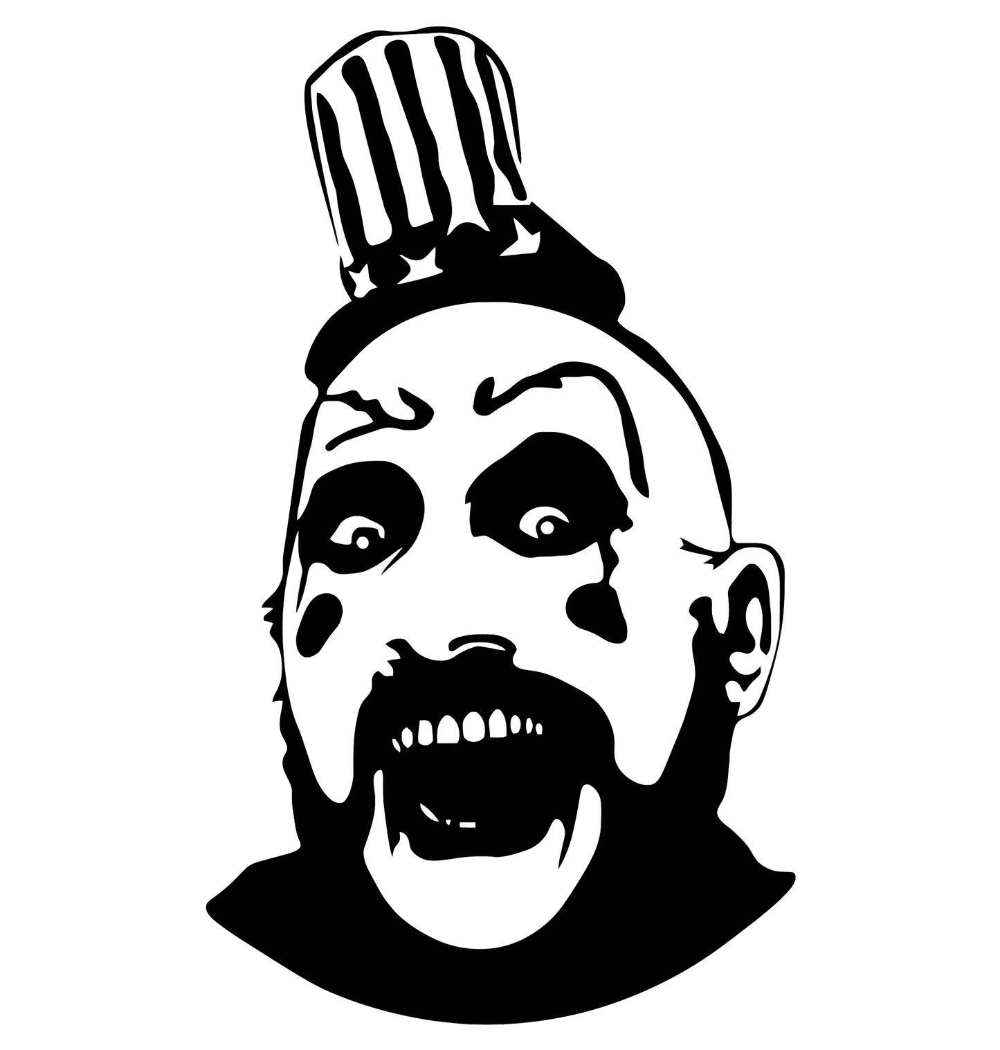 Captain Spaulding Devil's Rejects House of 1000 Corpses Vinyl Decal Sticker