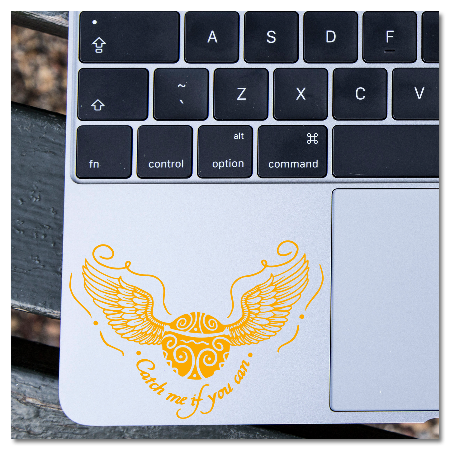 Harry Potter Catch Me If You Can Golden Snitch Vinyl Decal Sticker