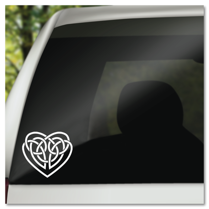 Celtic Knot Heart Vinyl Decal Sticker