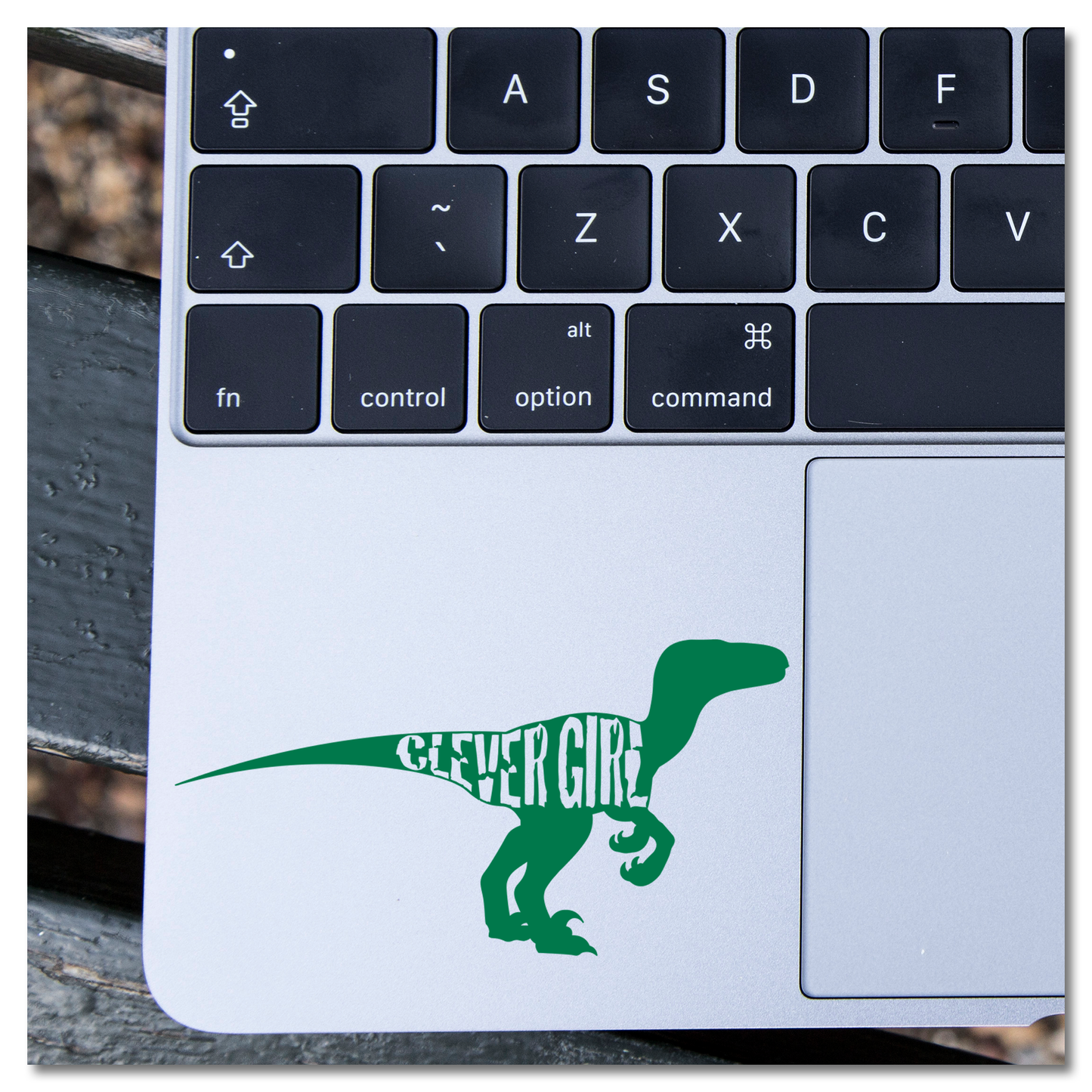 Jurassic Park Clever Girl Velociraptor Vinyl Decal Sticker