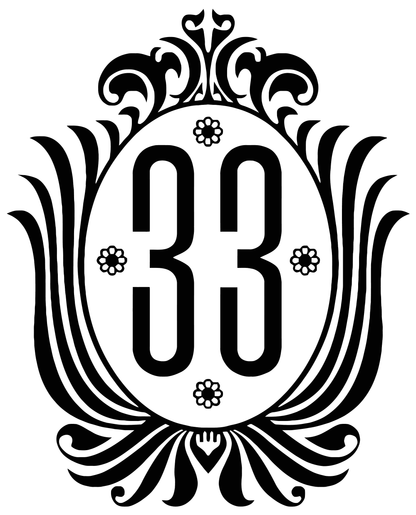 Disney Club 33 Vinyl Decal Plakker