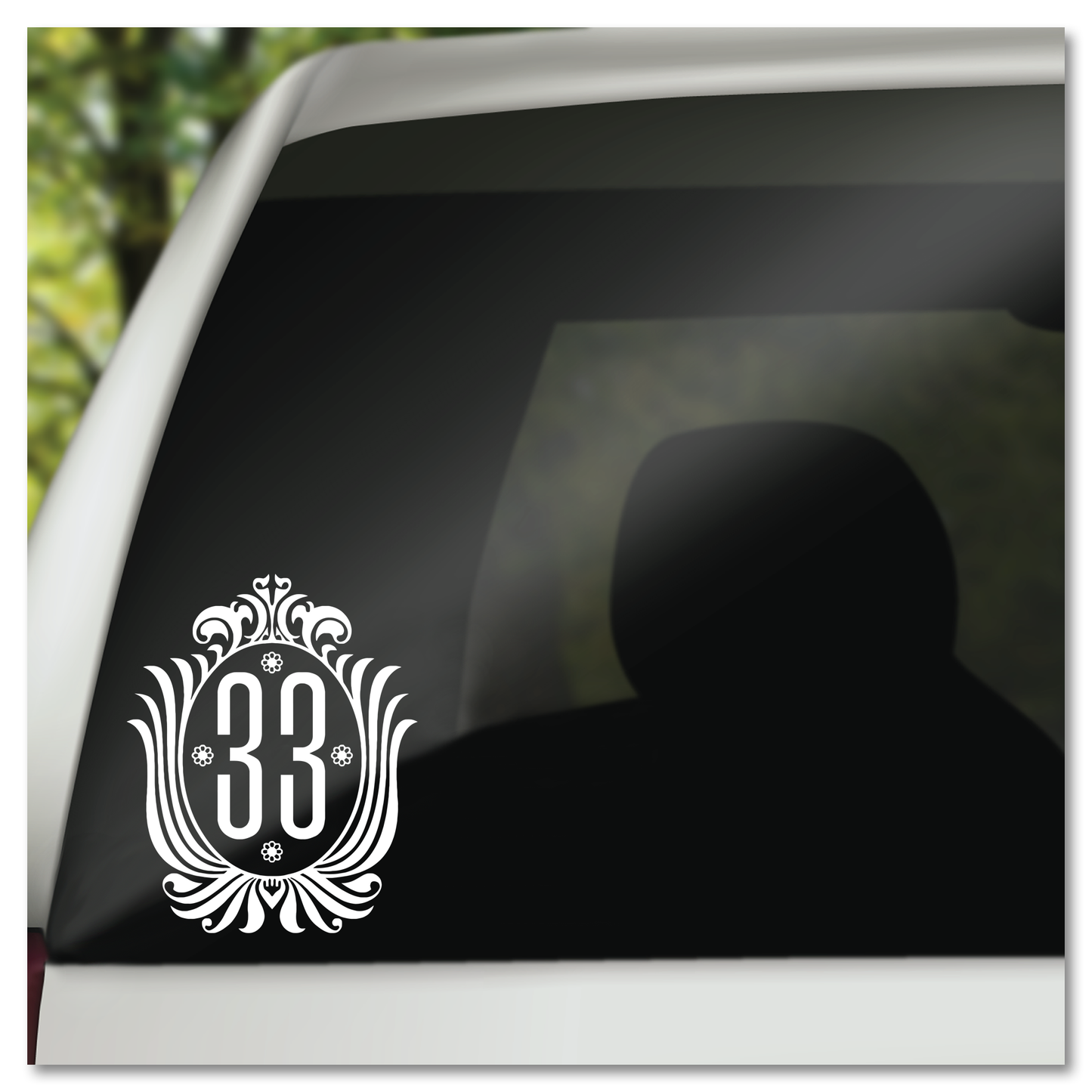 Disney Club 33 Vinyl Decal Plakker