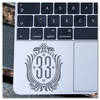 Disney Club 33 Vinyl Decal Plakker