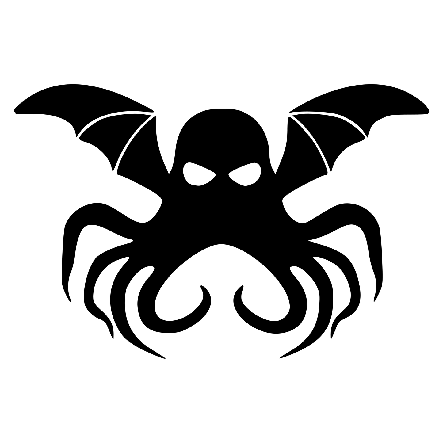 Cthulhu Vinyl Decal Plakker