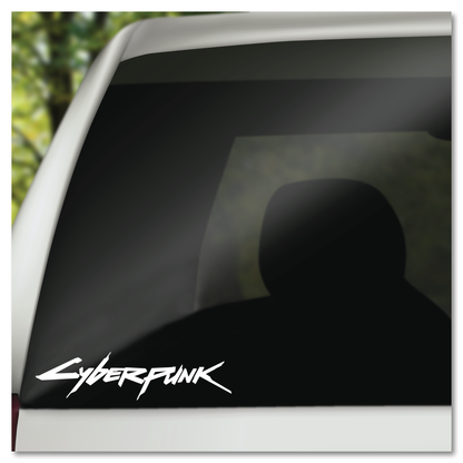 Cyberpunk Vinyl Decal Plakker