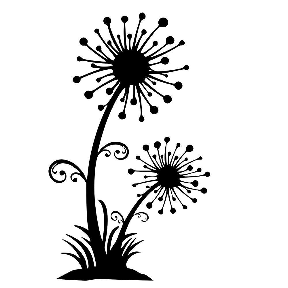 Dandelion Vinyl Decal Sticker