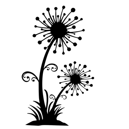 Dandelion Vinyl Decal Sticker