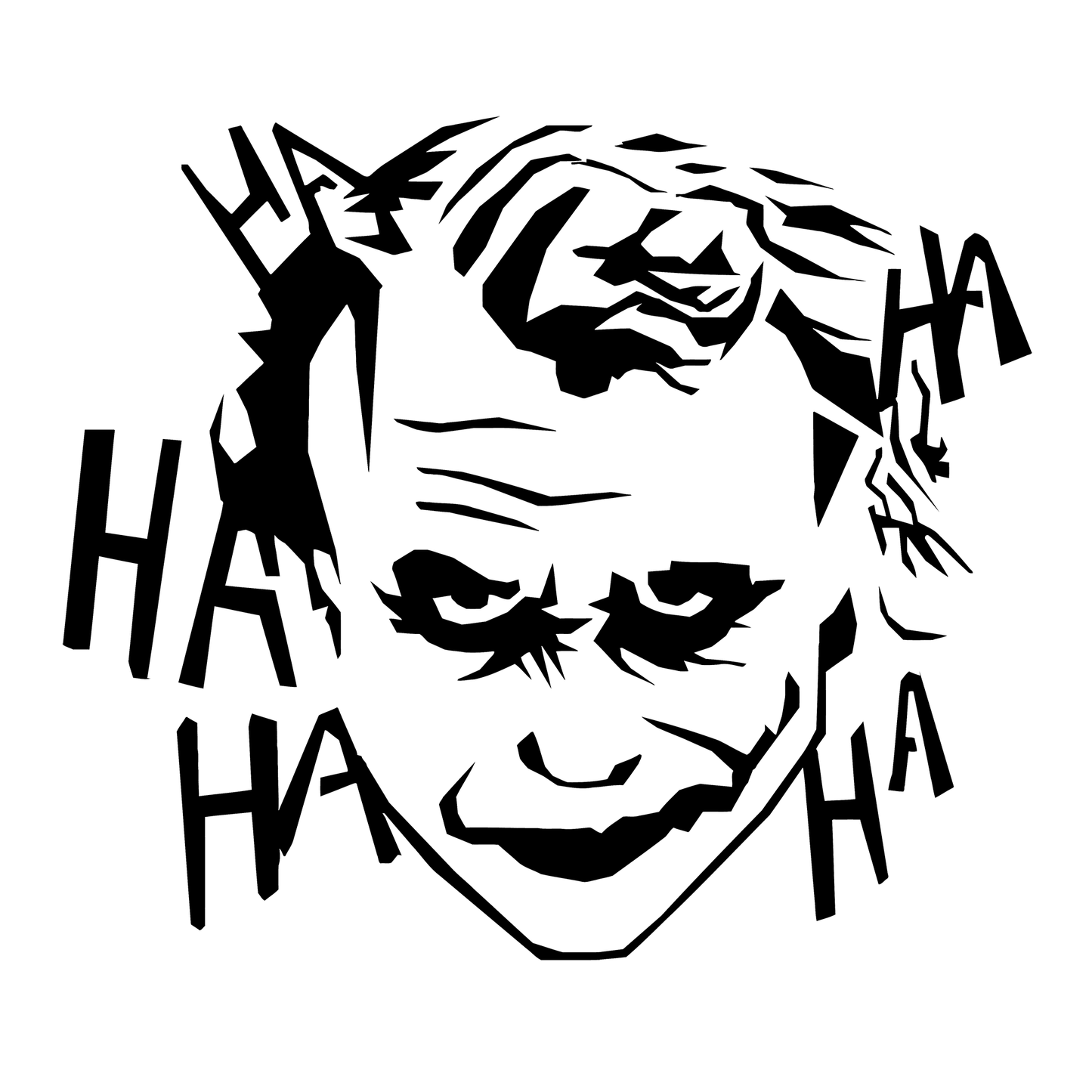 Dark Knight Joker Vinyl Decal Sticker