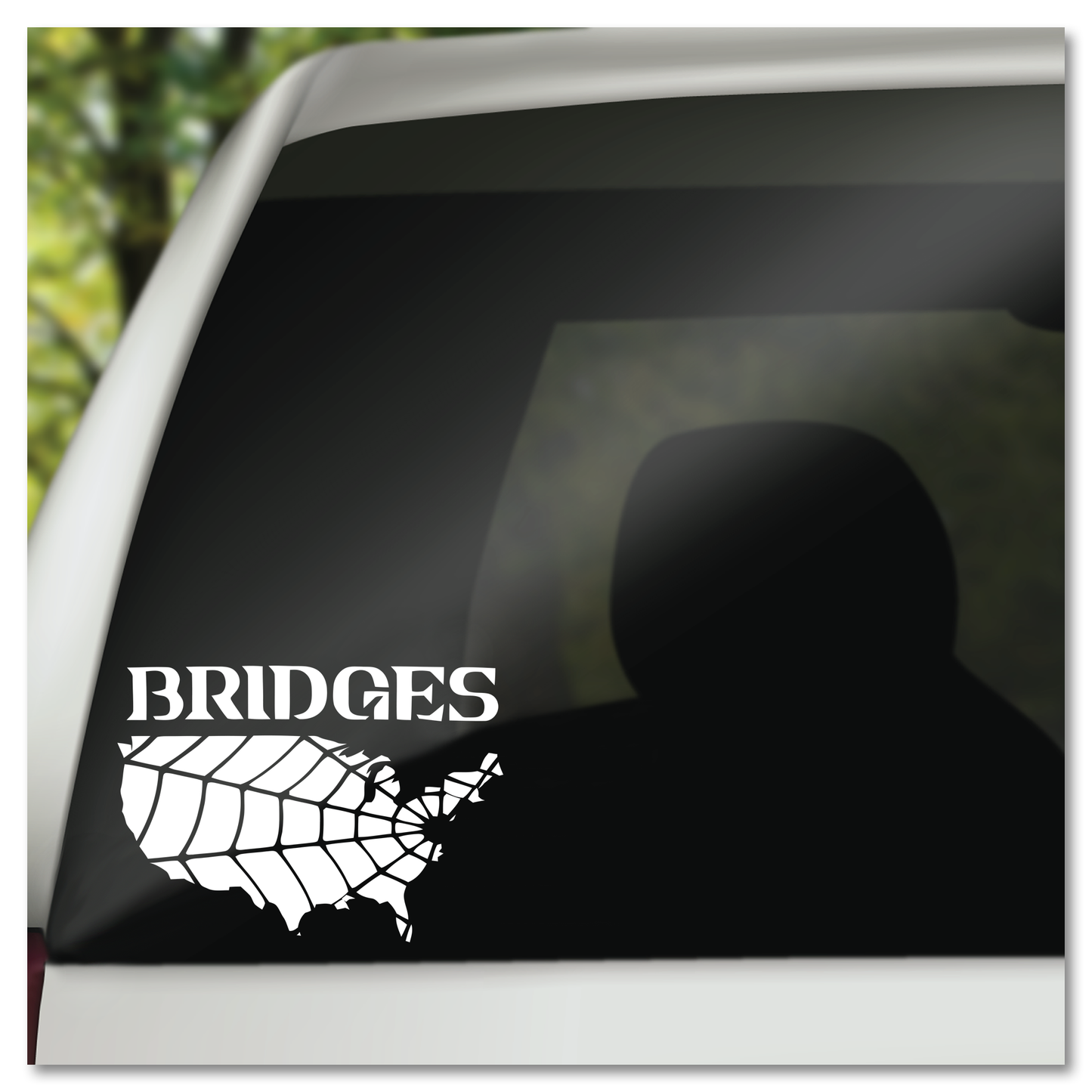 Death's Stranding Bridges Logo Vinyl Decal Sticker