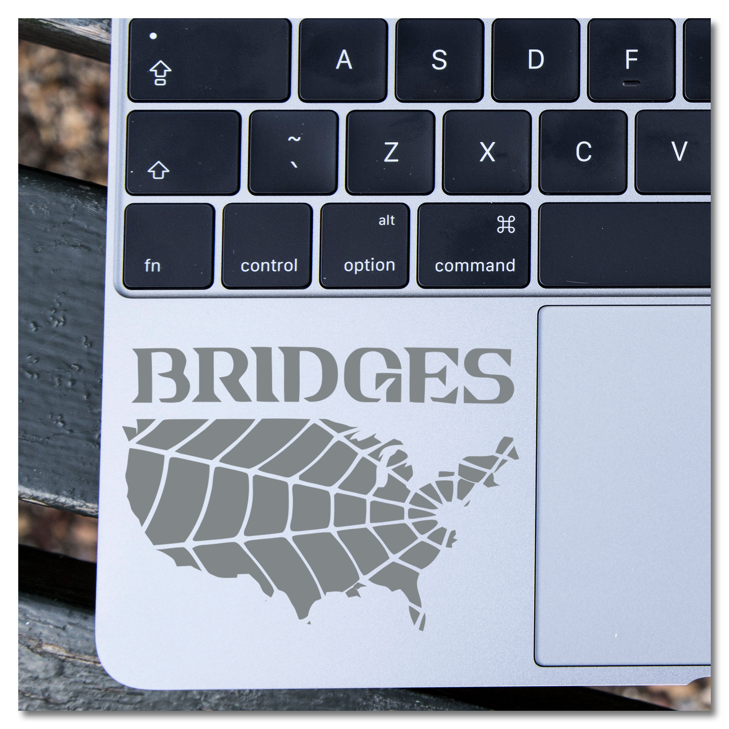 Death's Stranding Bridges Logo Vinyl Decal Sticker