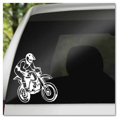 Dirt Biker Vinyl Decal Sticker