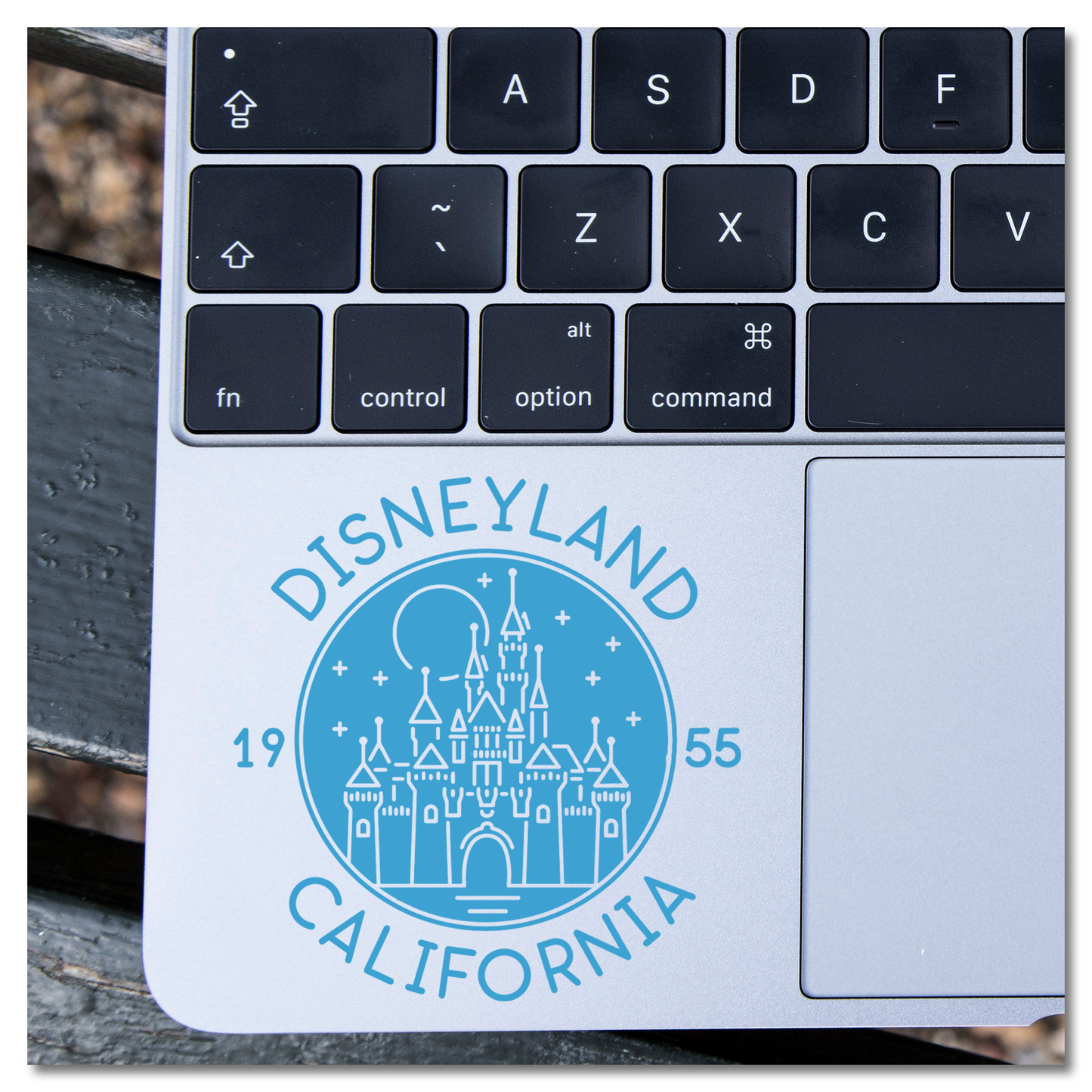 Disneyland CA 1955 Vinyl Decal Sticker