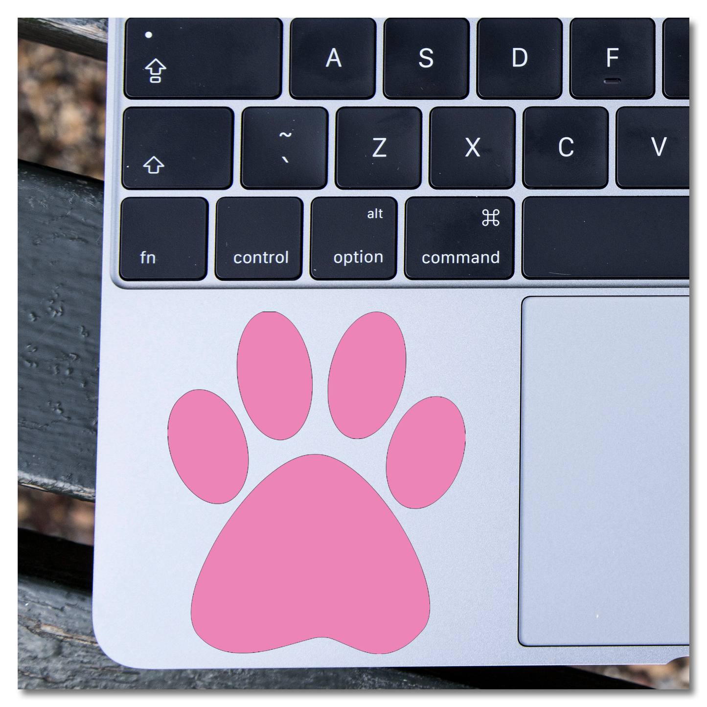 Customizable Puppy Paw Print Vinyl Decal Sticker