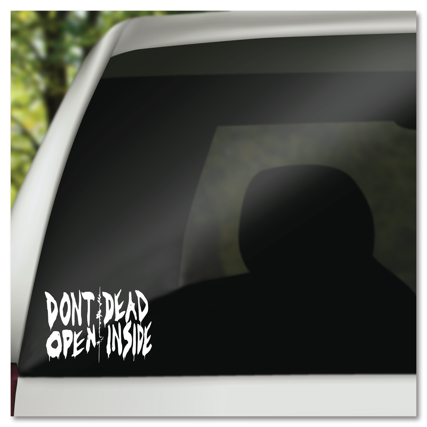 Die Walking Dead Don't Open Dead Inside Vinyl Decal Sticker