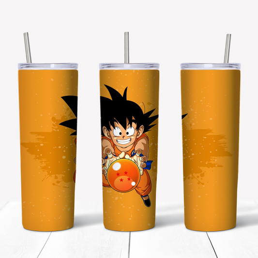 Dragon Ball Z Goku 20oz Sublimated Metal Tumbler