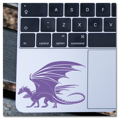 Middeleeuse Dragon Vinyl Decal Sticker