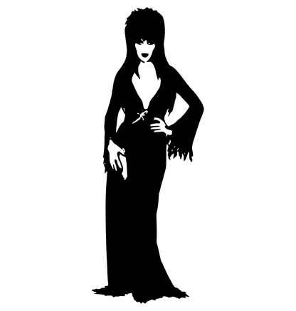 Elvira Meesteres Van Die Donker Vinyl Decal Sticker