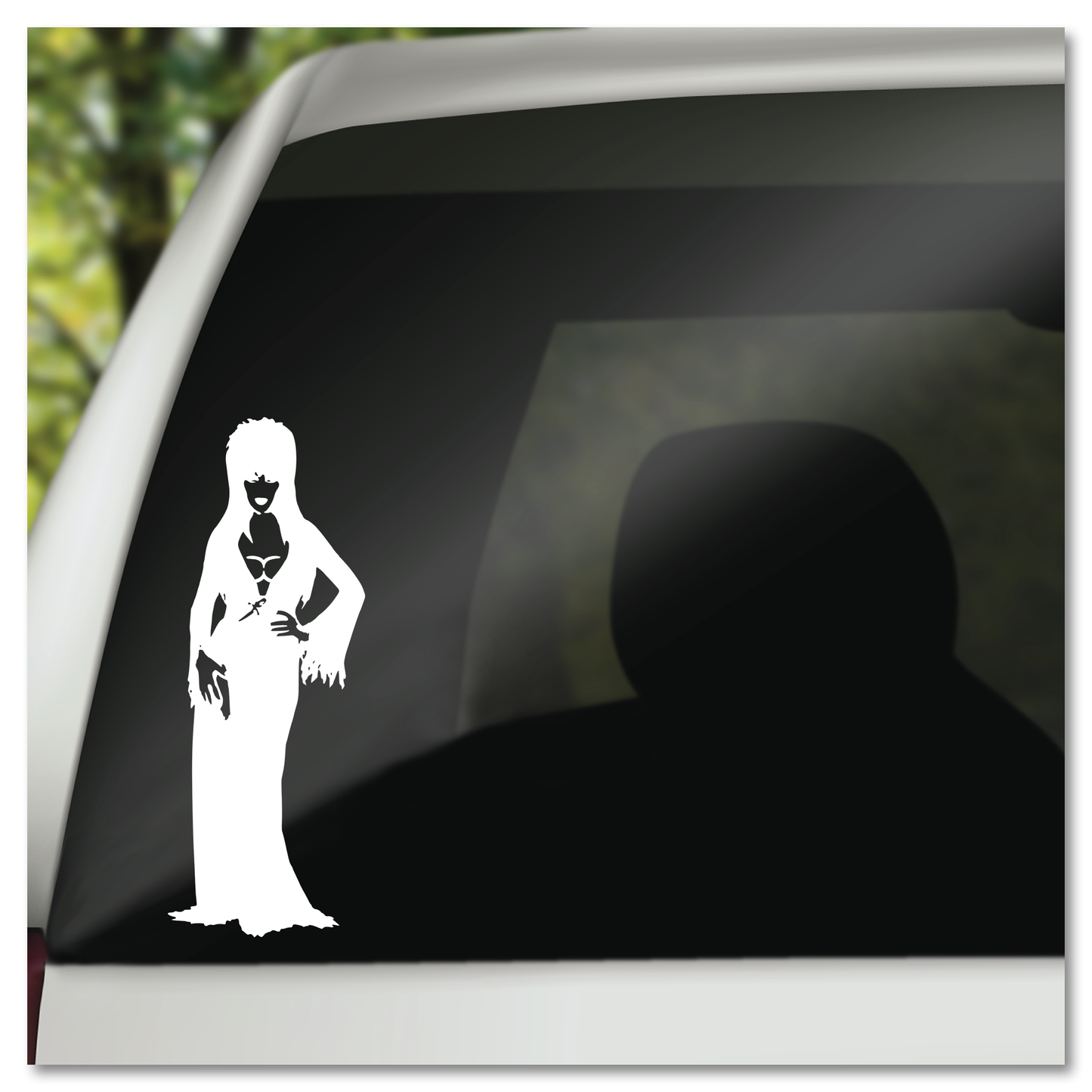 Elvira Meesteres Van Die Donker Vinyl Decal Sticker