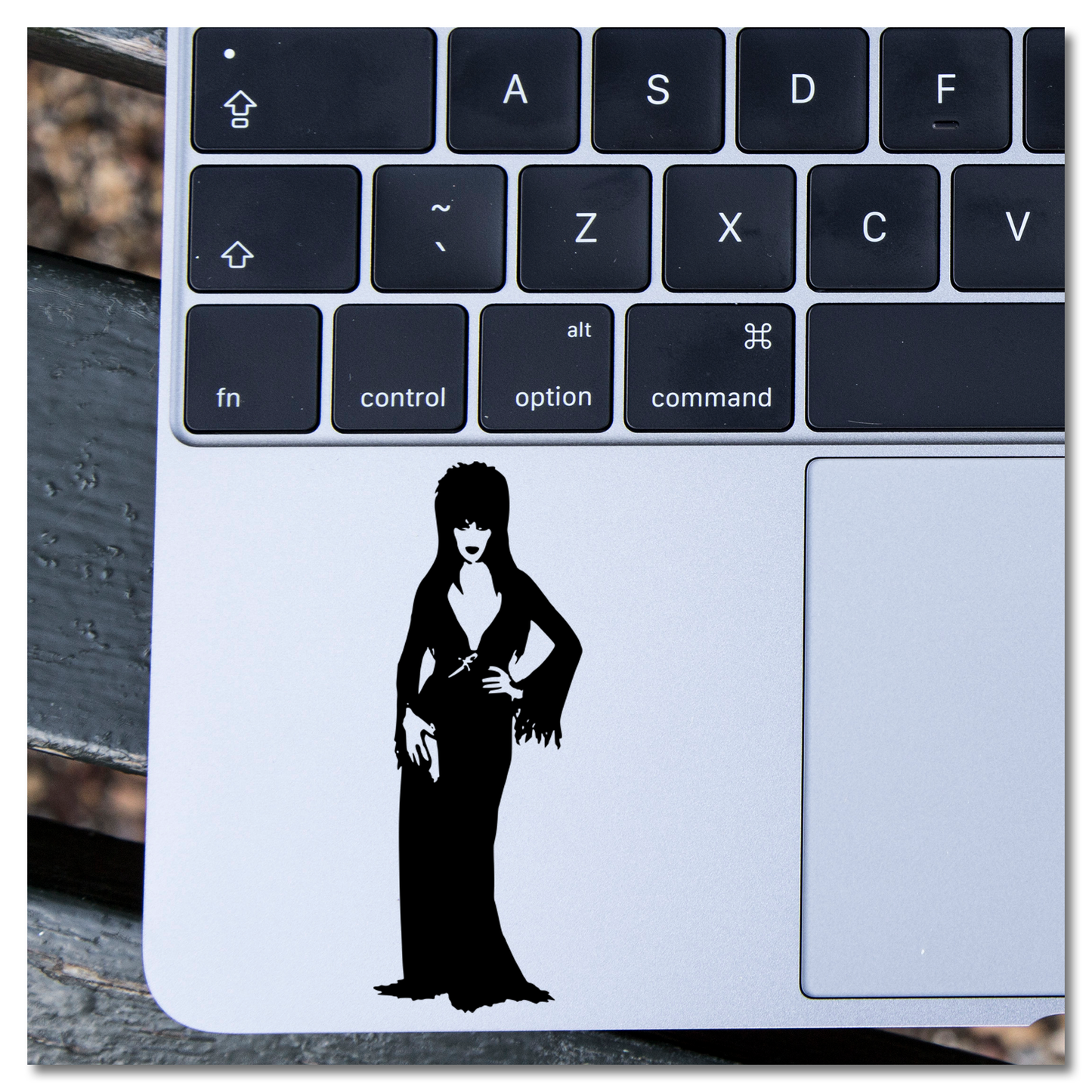 Elvira Meesteres Van Die Donker Vinyl Decal Sticker