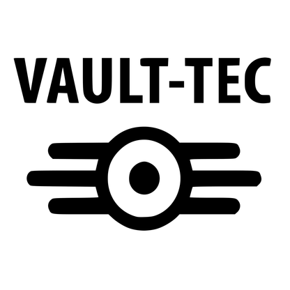 Fallout Vault-Tec Logo Vinyl Decal Sticker