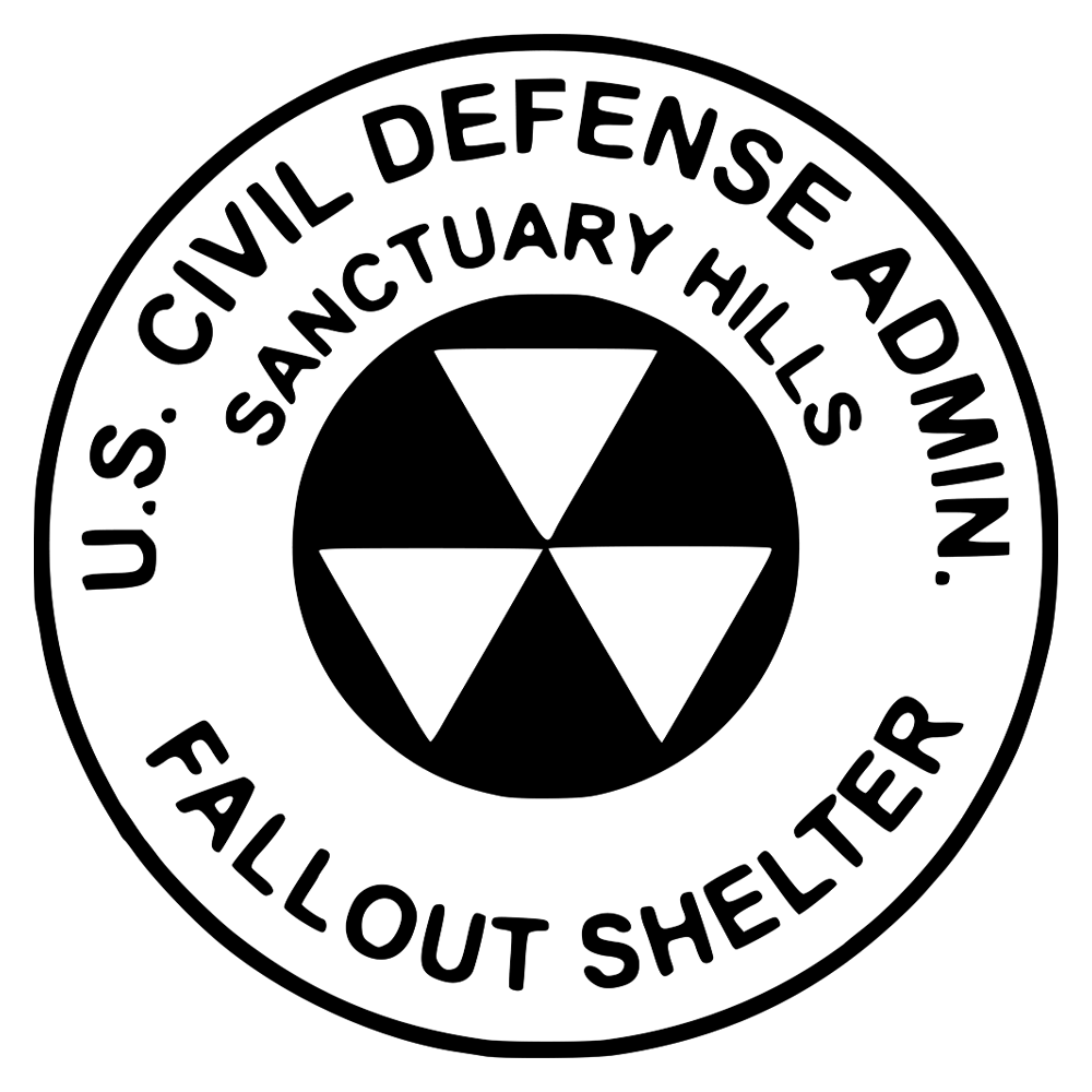 Fallout Shelter Sanctuary Hills Vinyl Decal Sticker