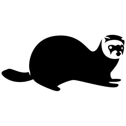 Ferret Vinyl Decal Sticker