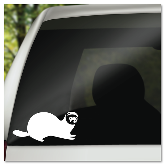 Ferret Vinyl Decal Plakker