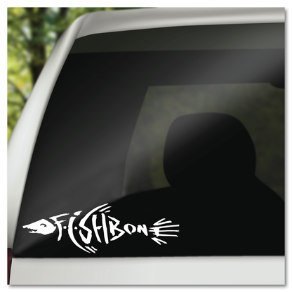 Fishbone Vinyl Decal Sticker