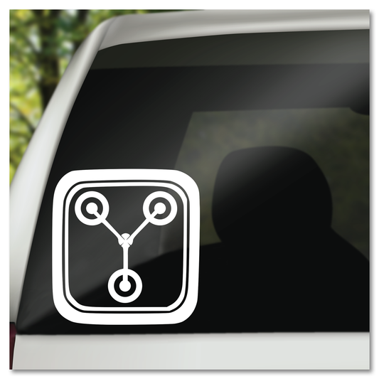 Flux Capacitor Back To The Future Vinyl Decal Sticker