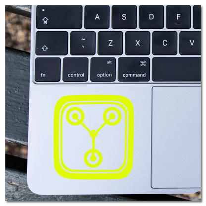 Flux Capacitor Back To The Future Vinyl Decal Sticker