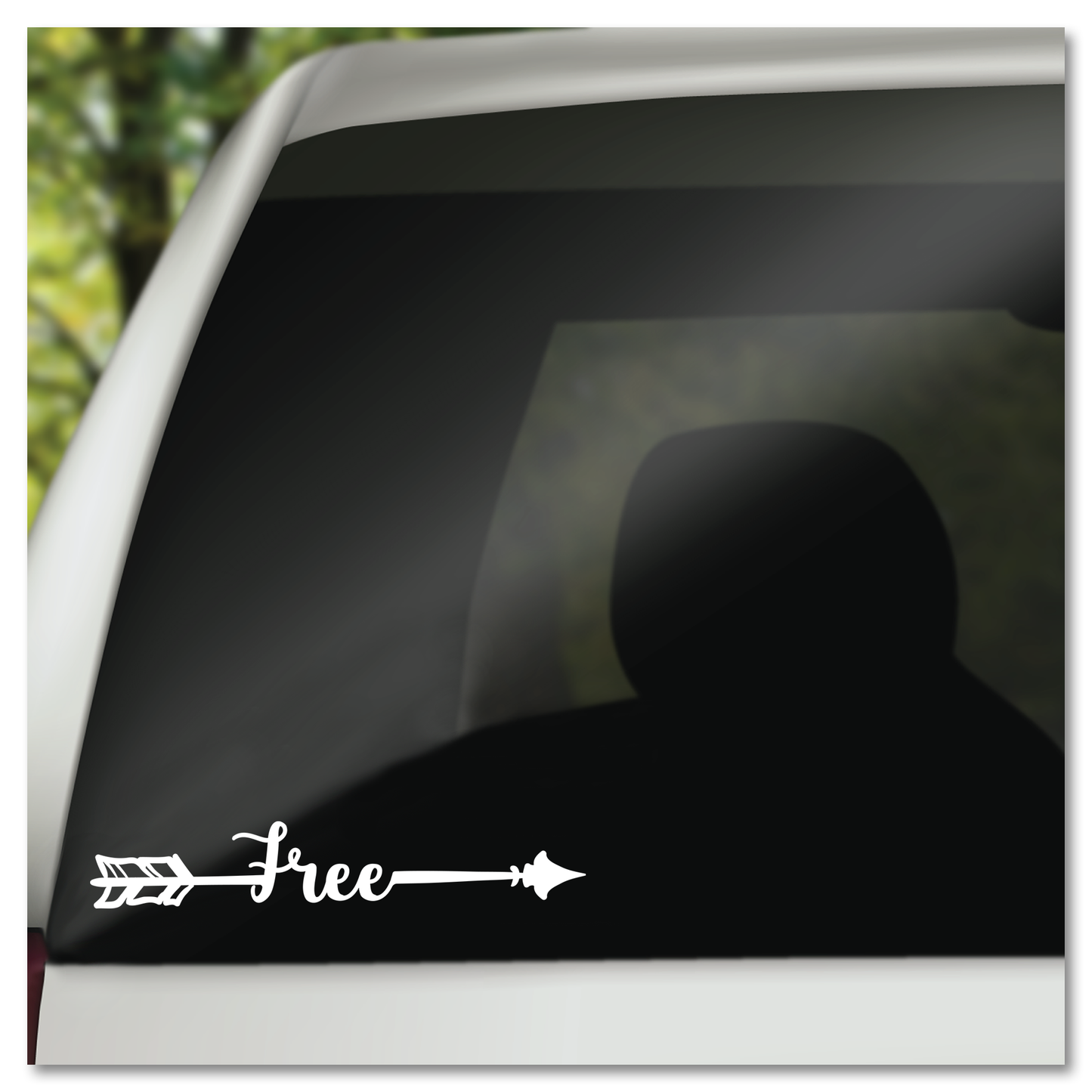 Boho Free Arrow Vinyl Decal Sticker