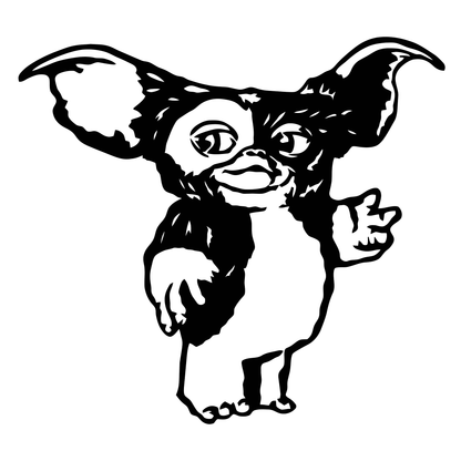 Gremlins Gizmo Mogwai Vinyl Decal Sticker