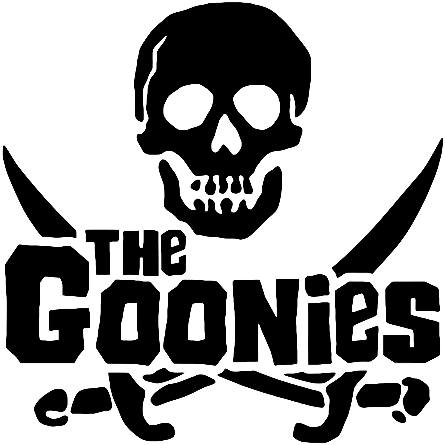 Die Goonies Vinyl Decal Sticker