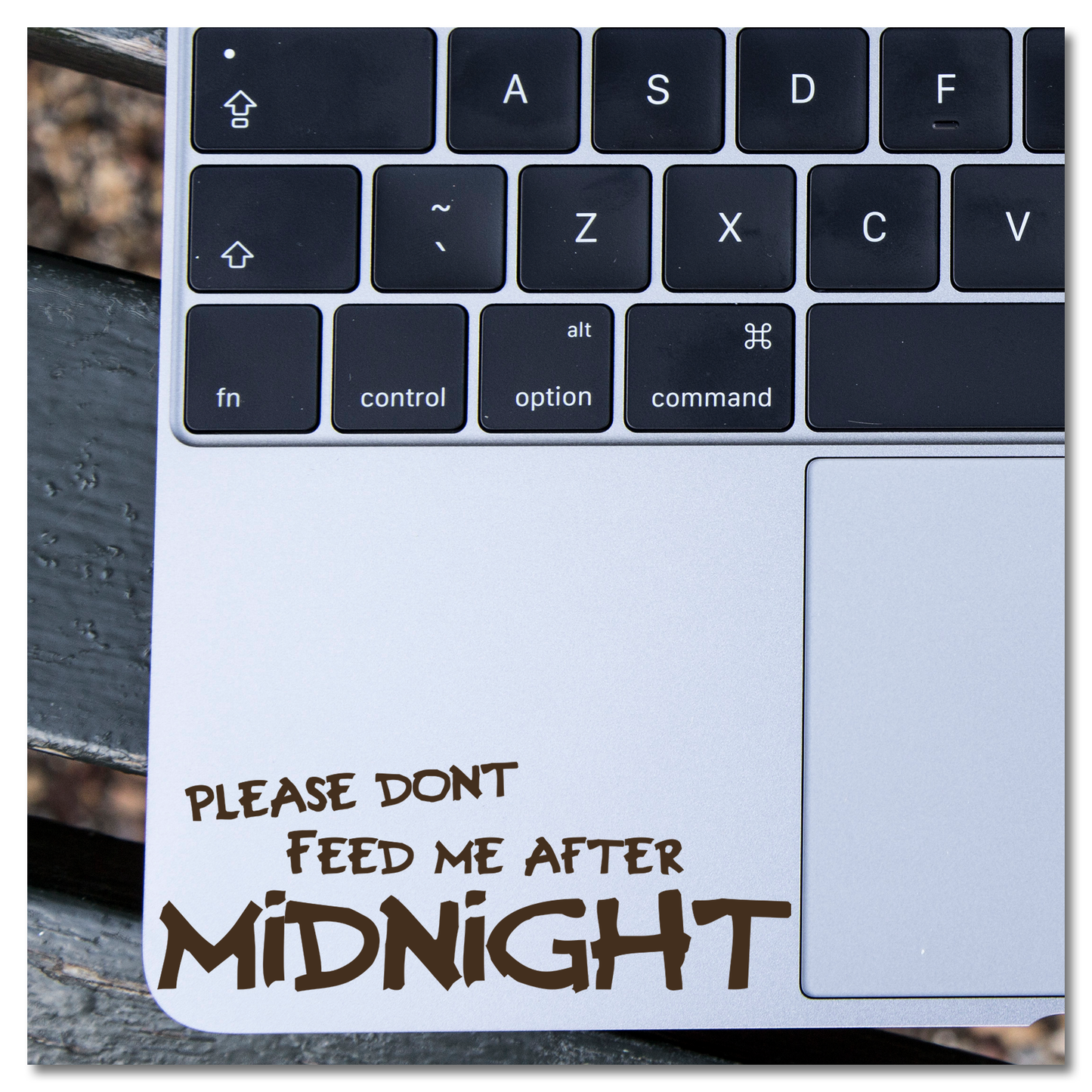 Gremlins Please Don't Feed Me After Midnight Vinyl Decal Sticker