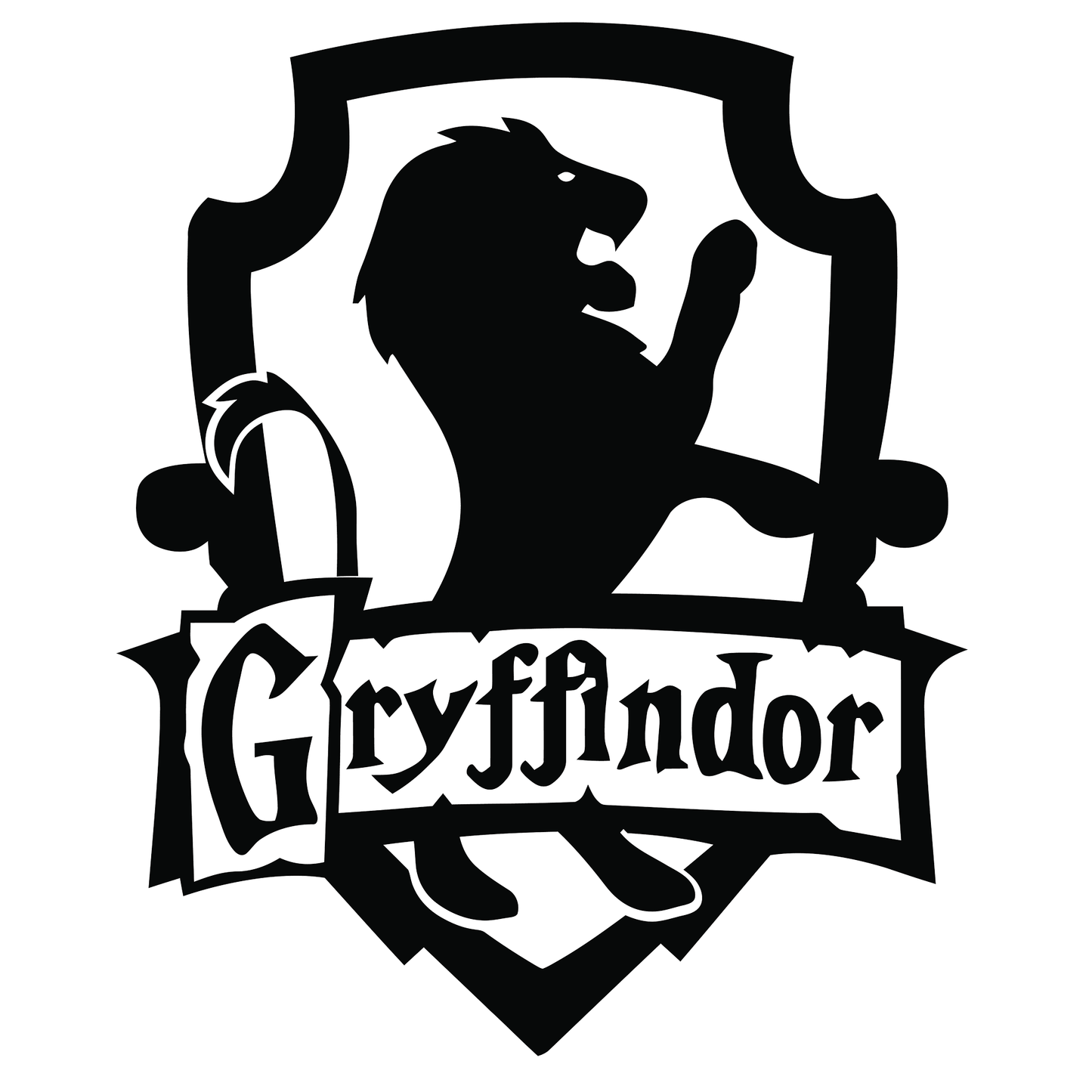 Harry Potter Gryffindor Vinyl Decal Sticker
