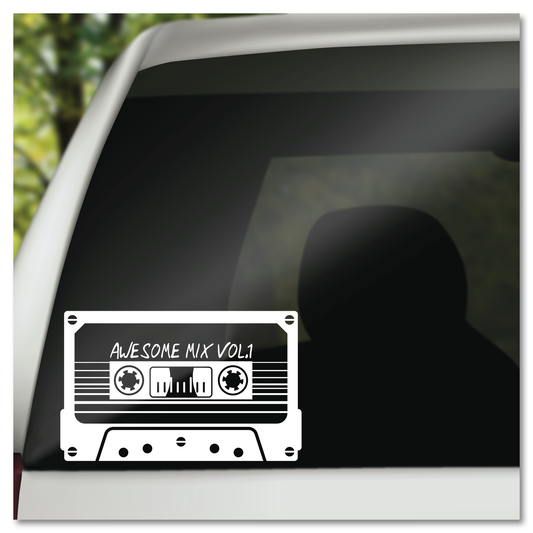 Guardians of the Galaxy Awesome Mix Tape Vinyl Decal Sticker