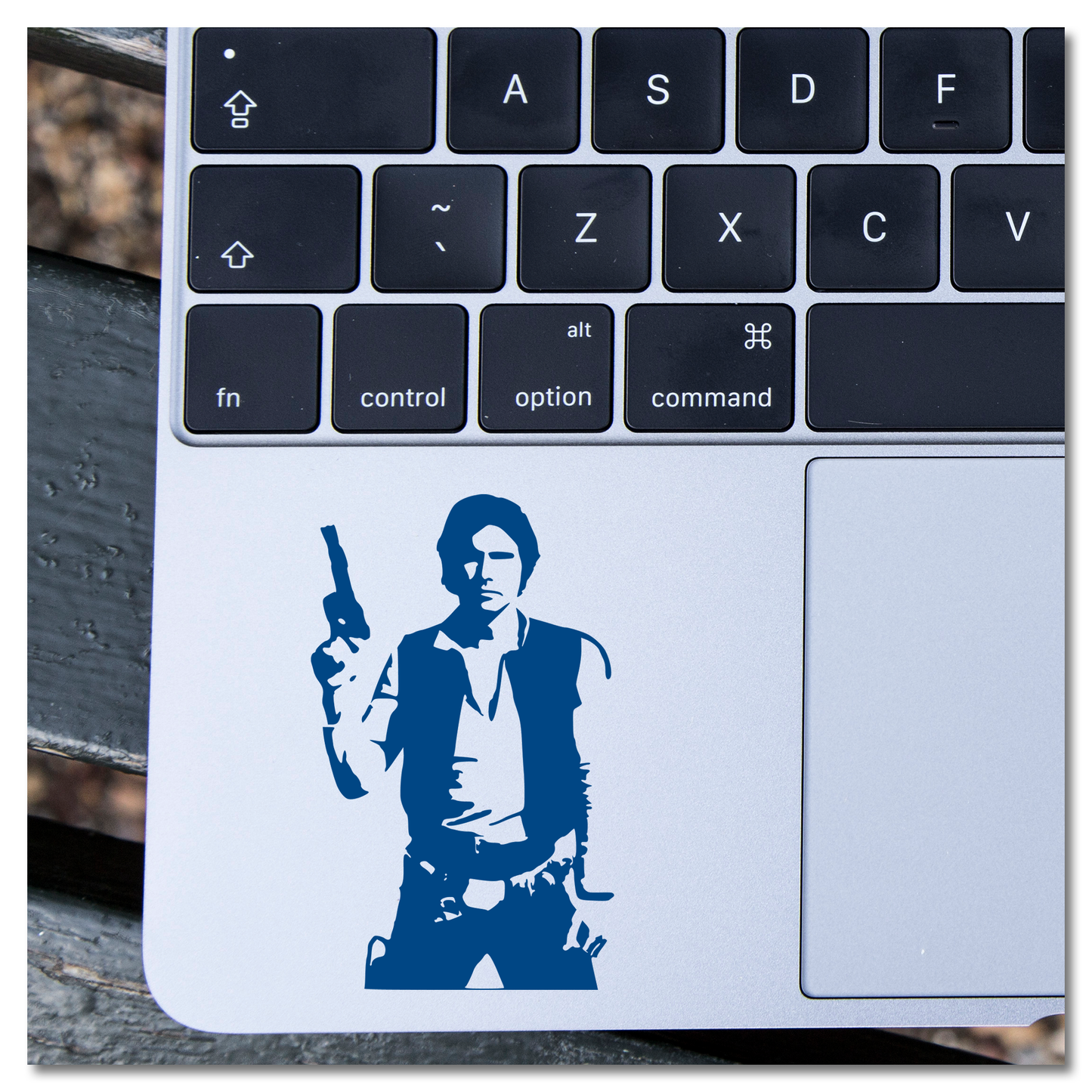 Classic Star Wars Han Solo Vinyl Decal Sticker