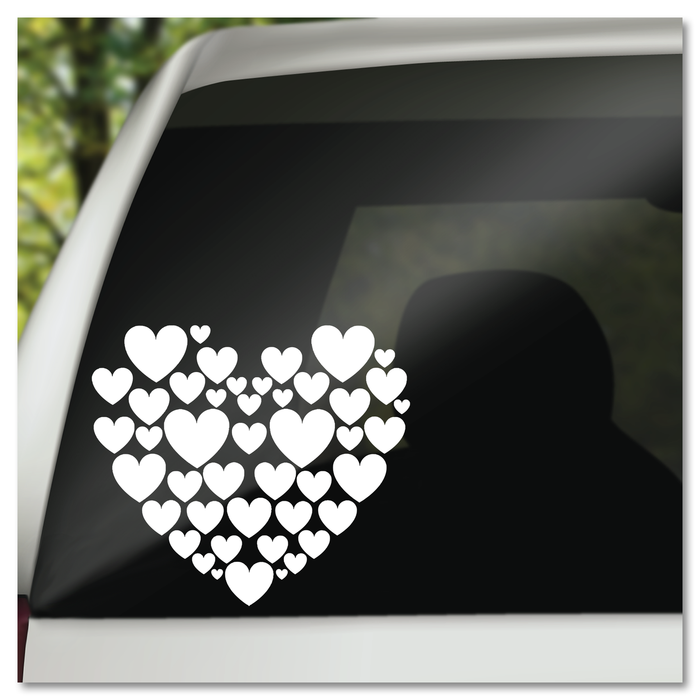 Heart of Hearts Vinyl Decal Sticker