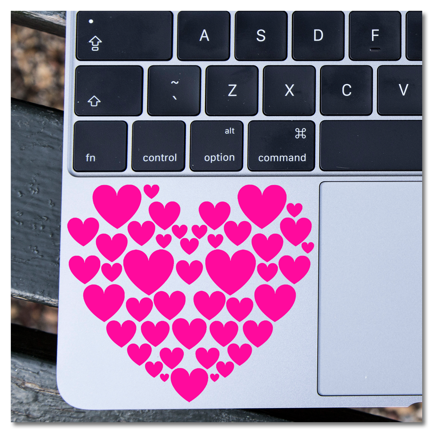 Heart of Hearts Vinyl Decal Sticker