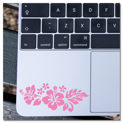 Hibiscus Tropical Swag Vinyl Decal Sticker