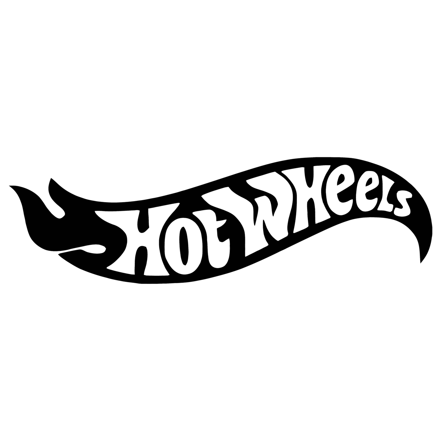 Hot Wheels Vinyl Decal Sticker