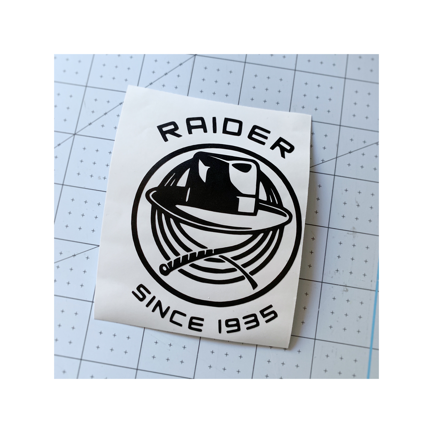 Indiana Jones Raider Since 1935 Vinyl Decal Sticker