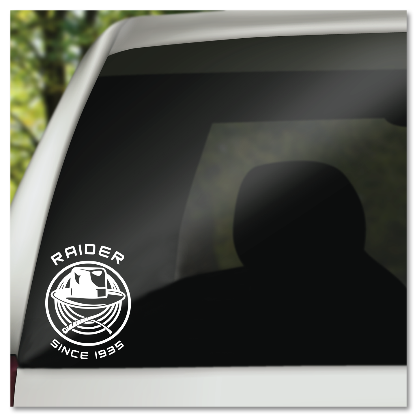 Indiana Jones Raider Since 1935 Vinyl Decal Sticker