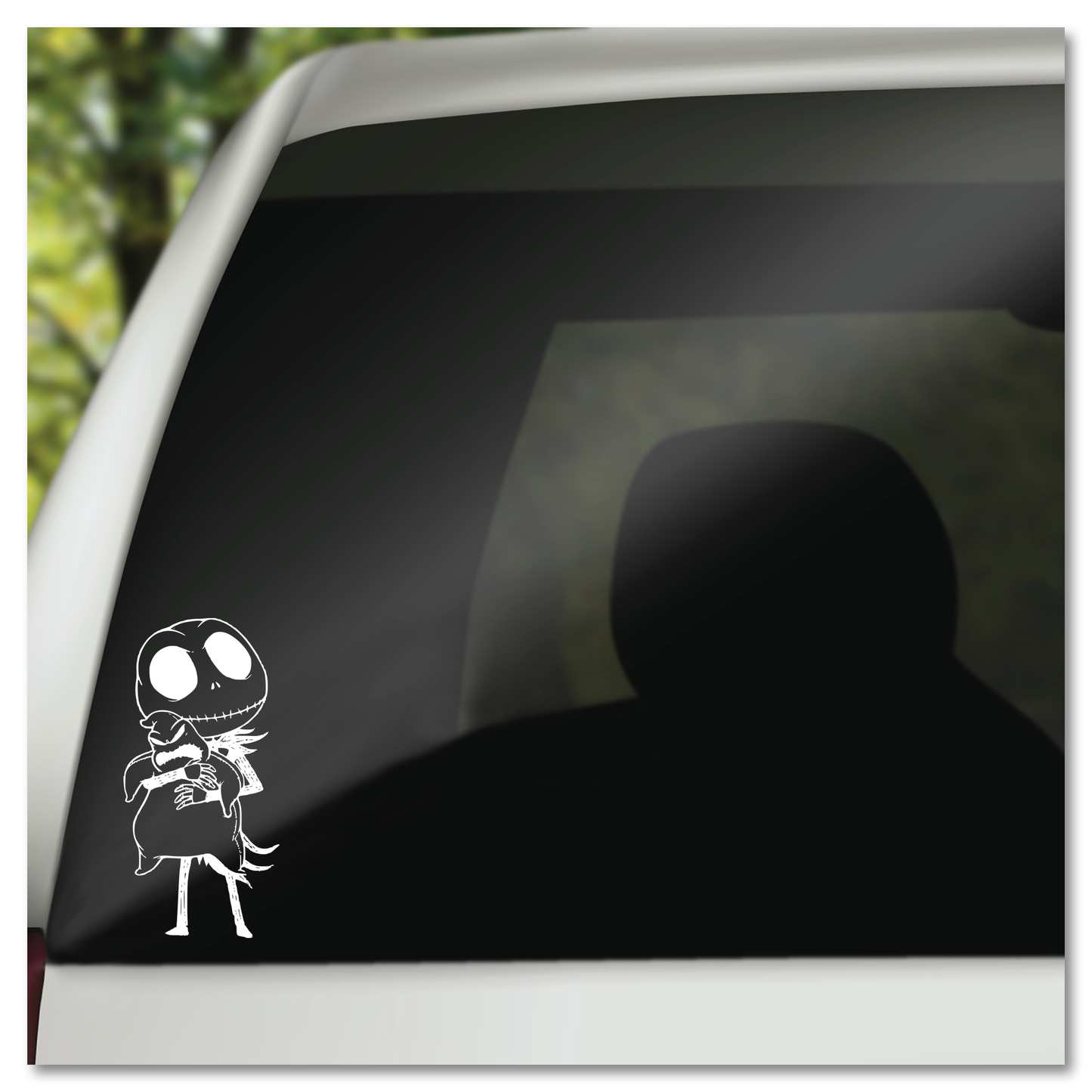 Jack Skellington Oogie Boogie NBC Nightmare Before Christmas Vinyl Decal Sticker