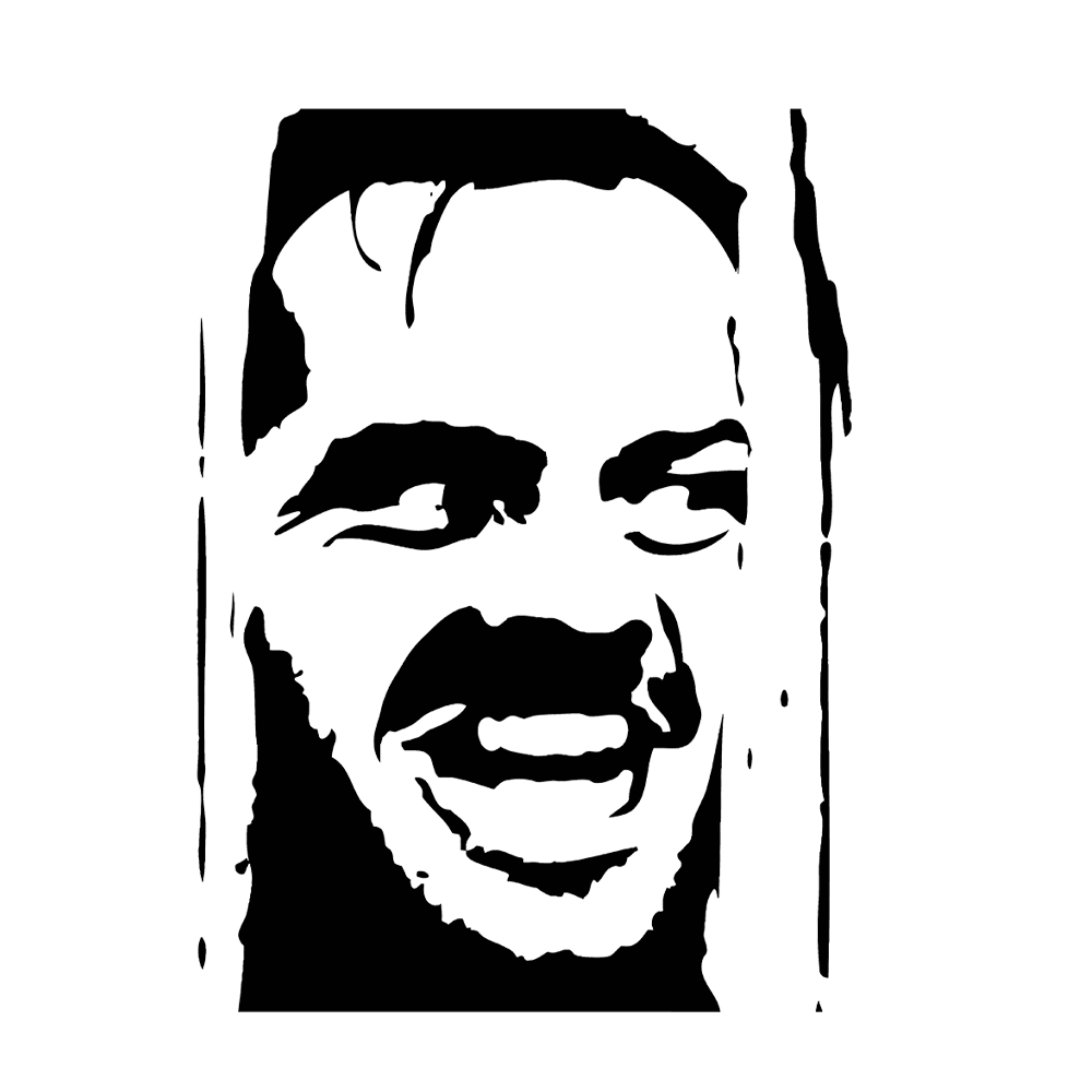 Die Shining Jack Torrance Vinyl Decal Sticker