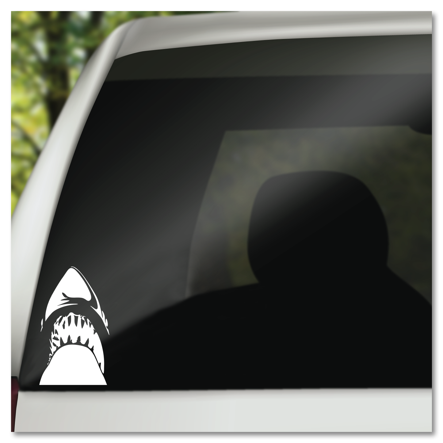 JAWS Vinyl Decal Plakker